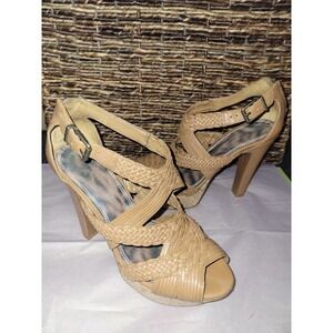 Brown women's heel size 10